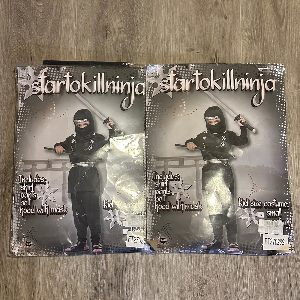 Startokillninja Kid’s Costume - Set of 2 Small